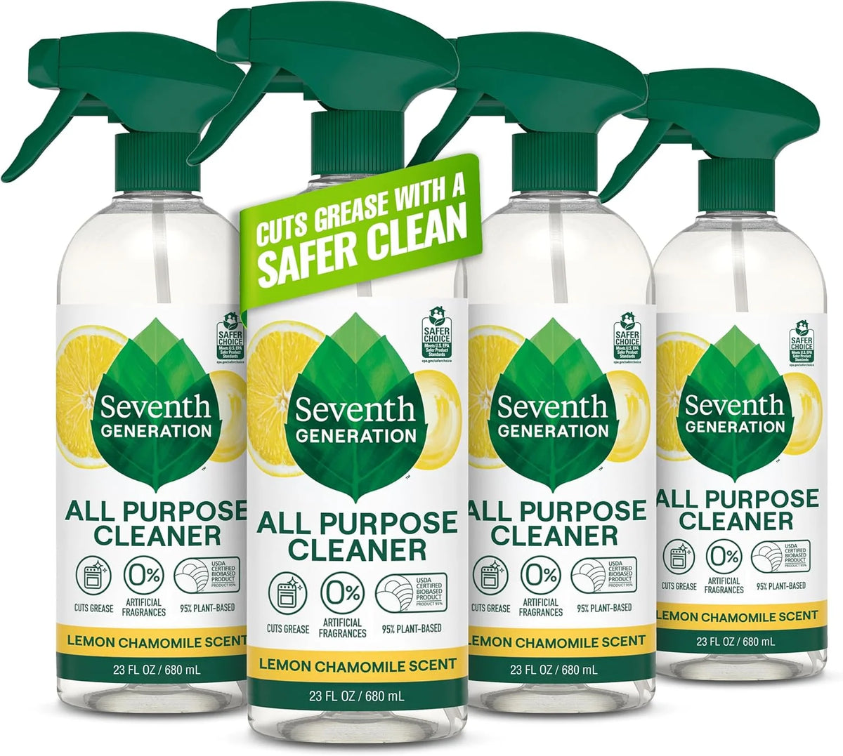 Seventh Generation, All Purpose Cleaner, Lemon Chamomile scent, 23 oz
